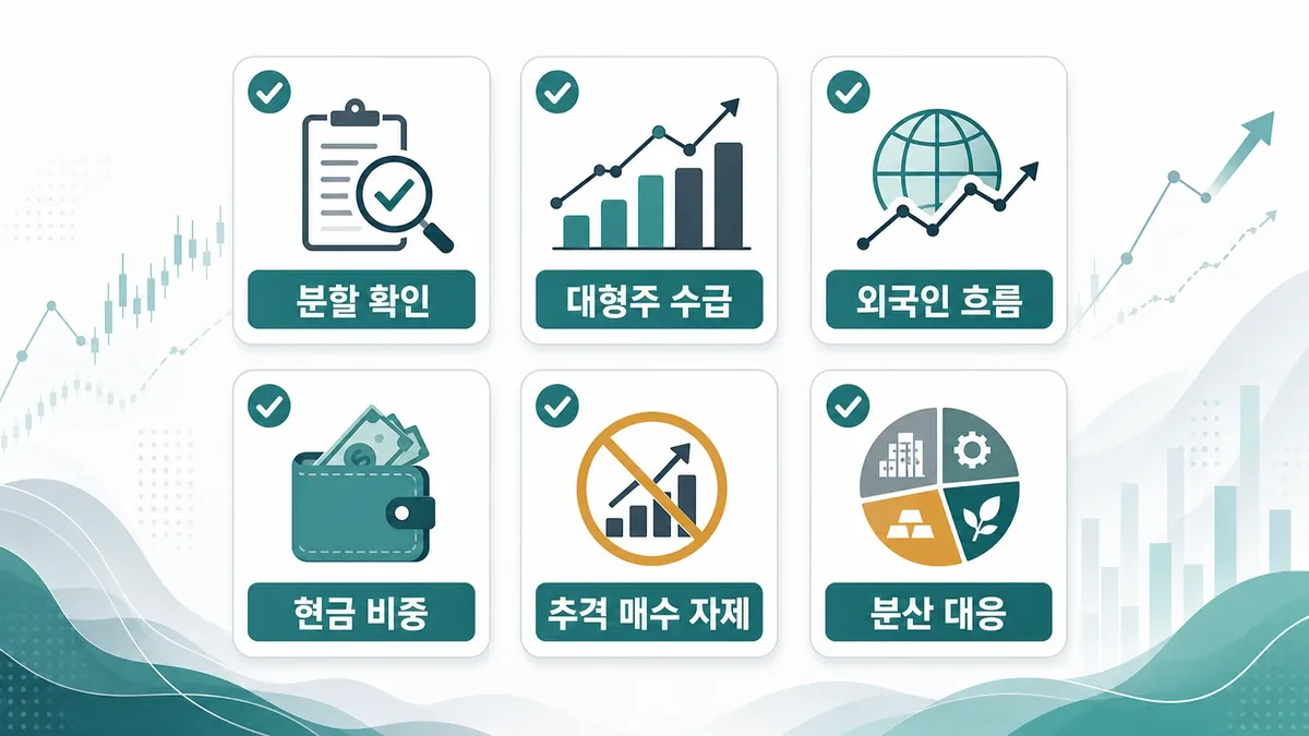 국민연금 리밸런싱 대응 체크리스트