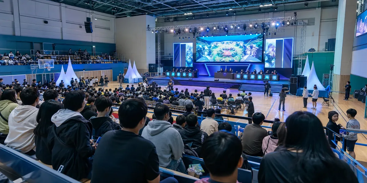 2026 안산 e스포츠 페스티벌 실내 행사장 이미지