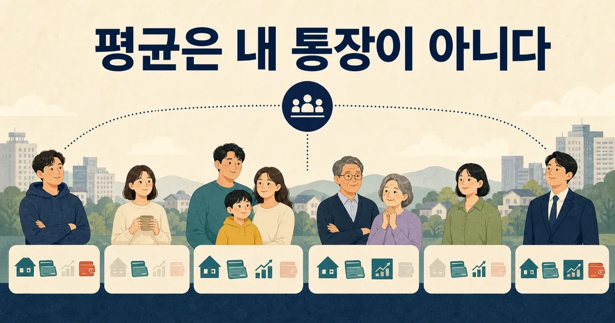 국민순자산 총액과 1인당 가계순자산 평균을 구분하는 설명