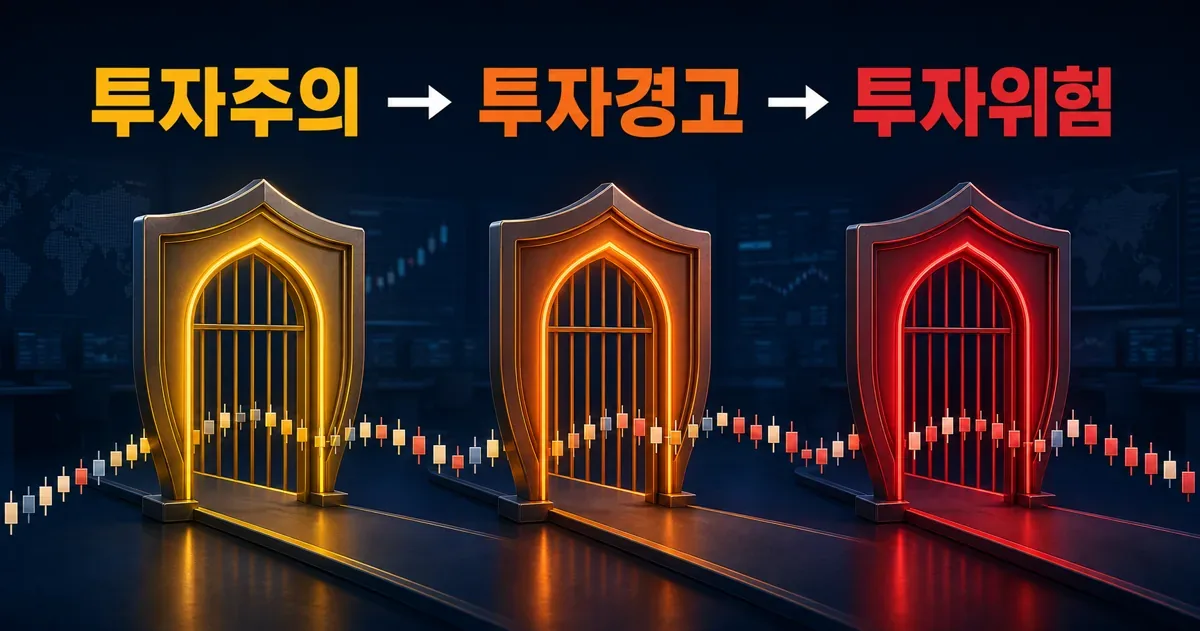 투자주의 투자경고 투자위험으로 강화되는 한국거래소 시장경보 3단계