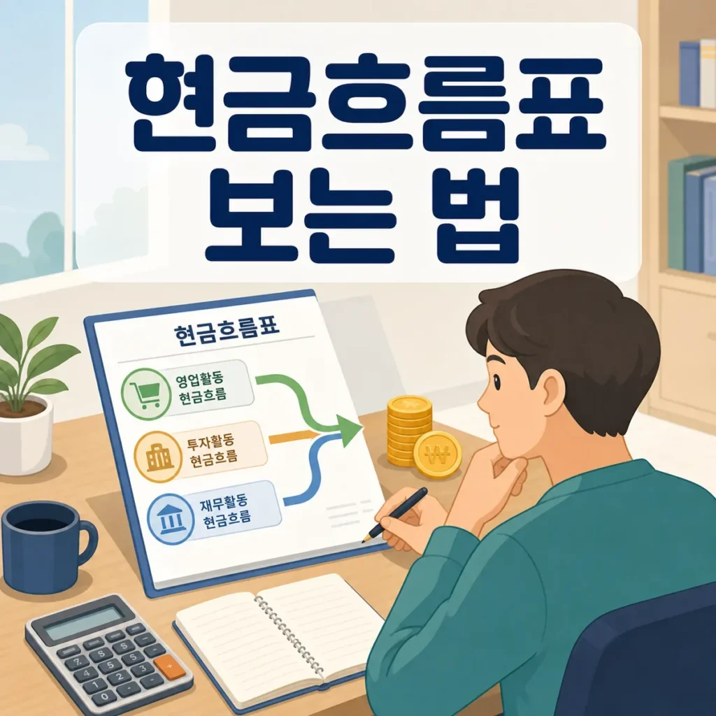현금흐름표 보는 법과 영업 투자 재무활동을 살펴보는 투자자