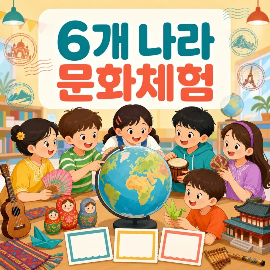 안산 세계문화체험캠프 신청, 초3~6학년 6개 나라 30명 선착순