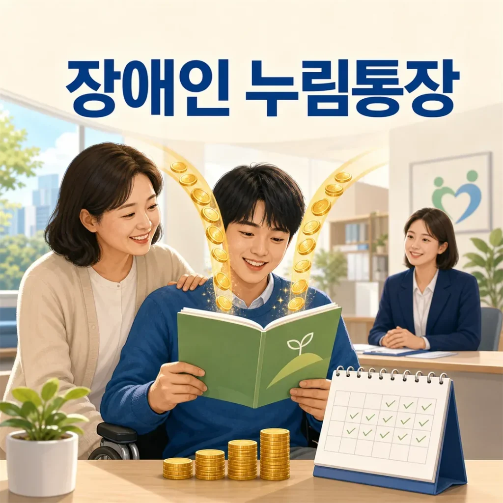 안산 장애인 누림통장 신청과 월 10만원 매칭 지원 안내